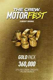 The Crew™ Motorfest: набор "Золото" (360 000 Crew Credits)