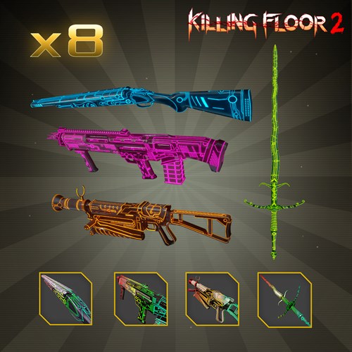 Neon MKVIII Weapon Skin Bundle Pack cover image