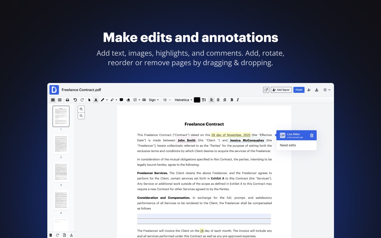 DocHub — Edit, Sign, and Share Documents