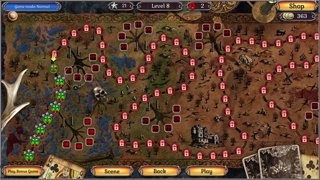 Jewel Match Twilight Solitaire screenshot 3