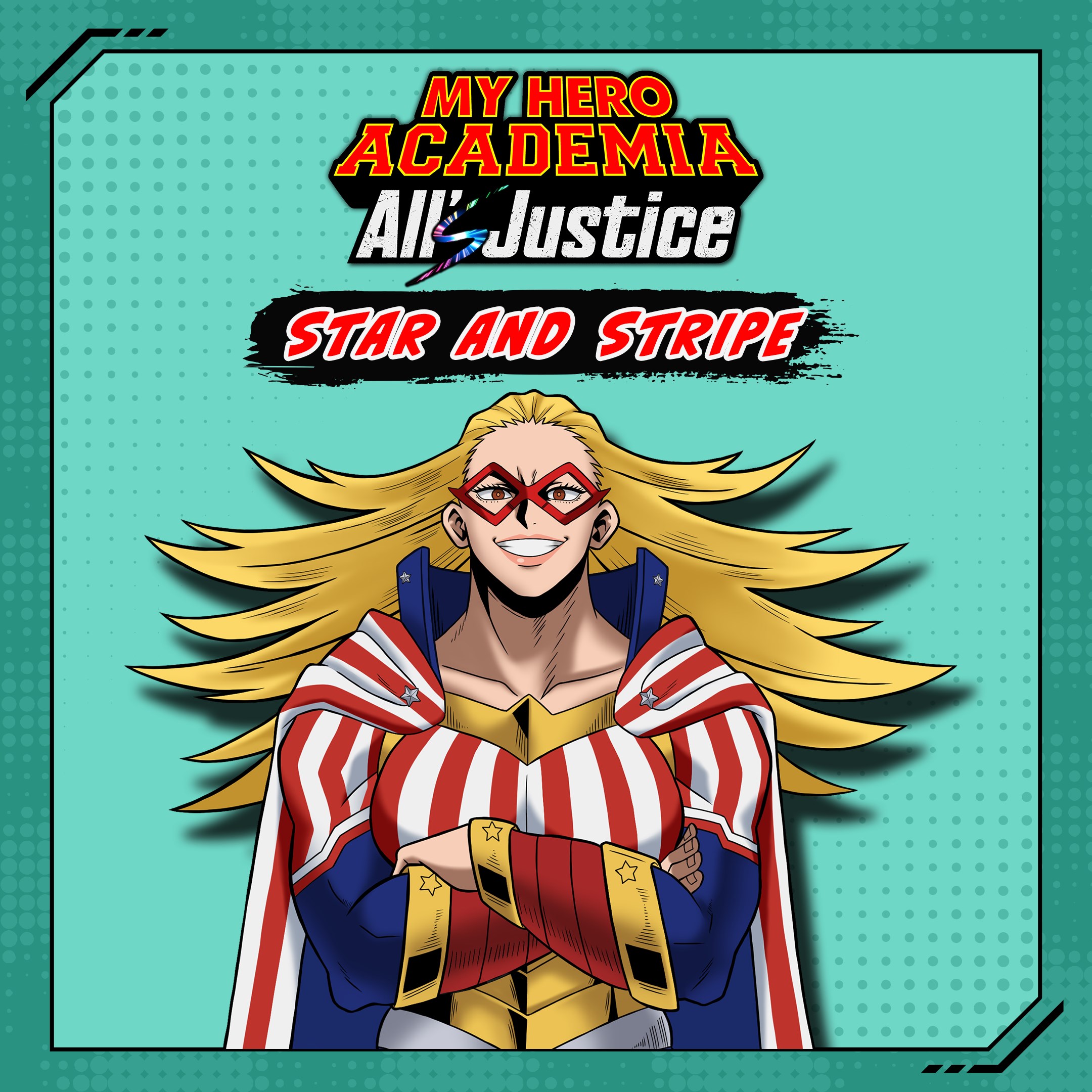My Hero Academia Alls Justice Playable Character Star And Stripe