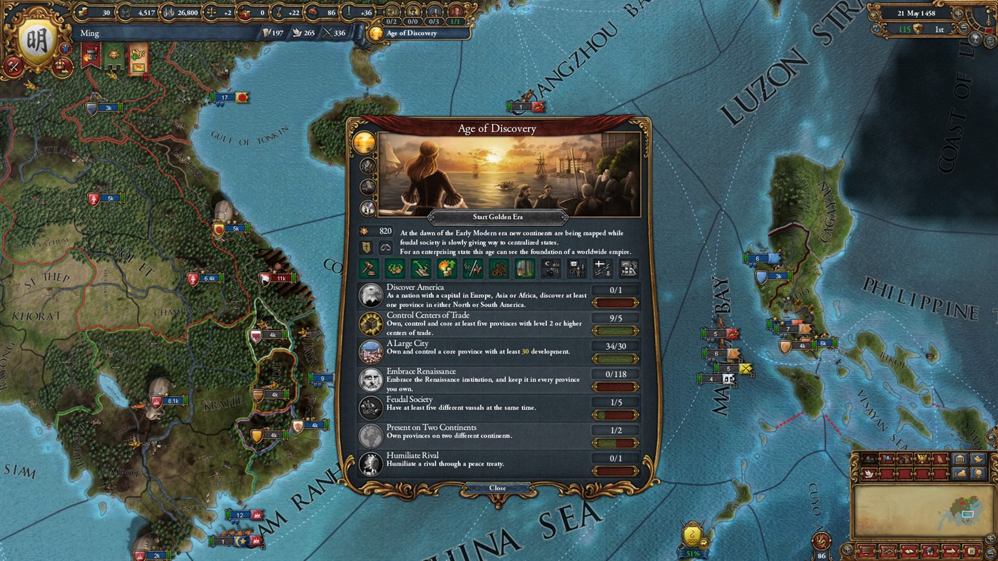 #2. Europa Universalis IV: Starter Edition (Windows) بواسطة: Paradox Interactive