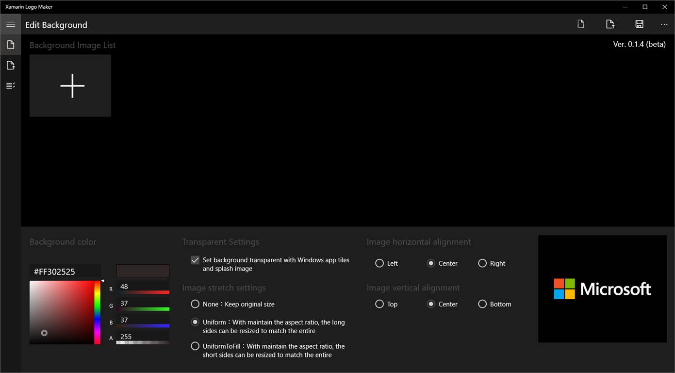 Etc setting. Settings background.