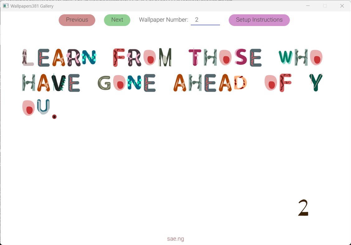 #3. wallpapers381 (Windows) Podle: Saenuma Digital Ltd