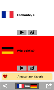 French to German phrasebook screenshot 3