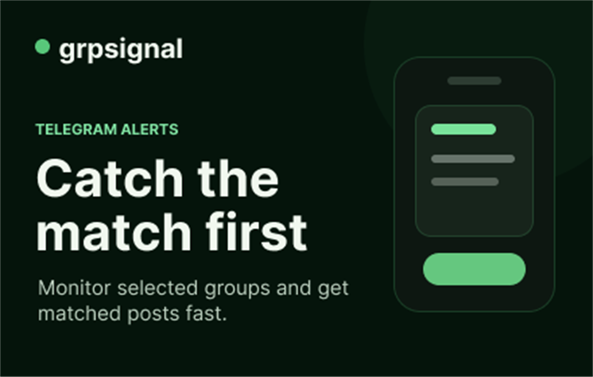 grpsignal Telegram Monitor
