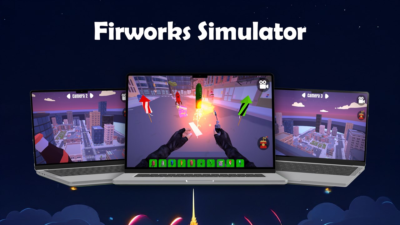 Fireworks Simulator 3D screenshot 3