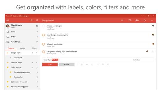 Todoist: To-Do List and Task Manager screenshot 2