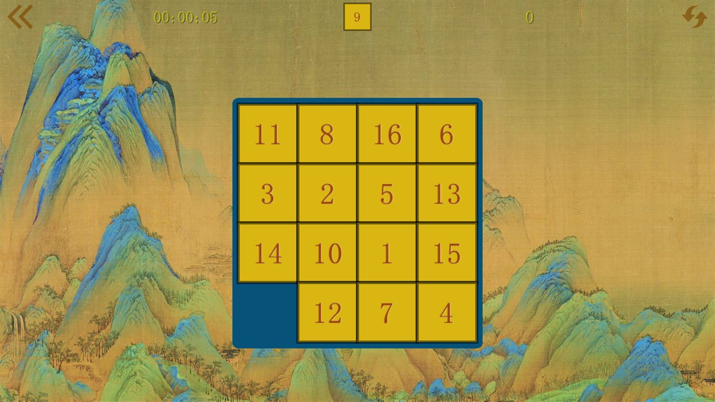 #4. 15 Puzzle Polygon (Windows) 由: YWH Family