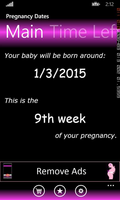 Pregnancy Dates Screenshots 2
