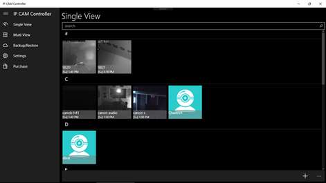 IP CAM Controller Screenshots 1