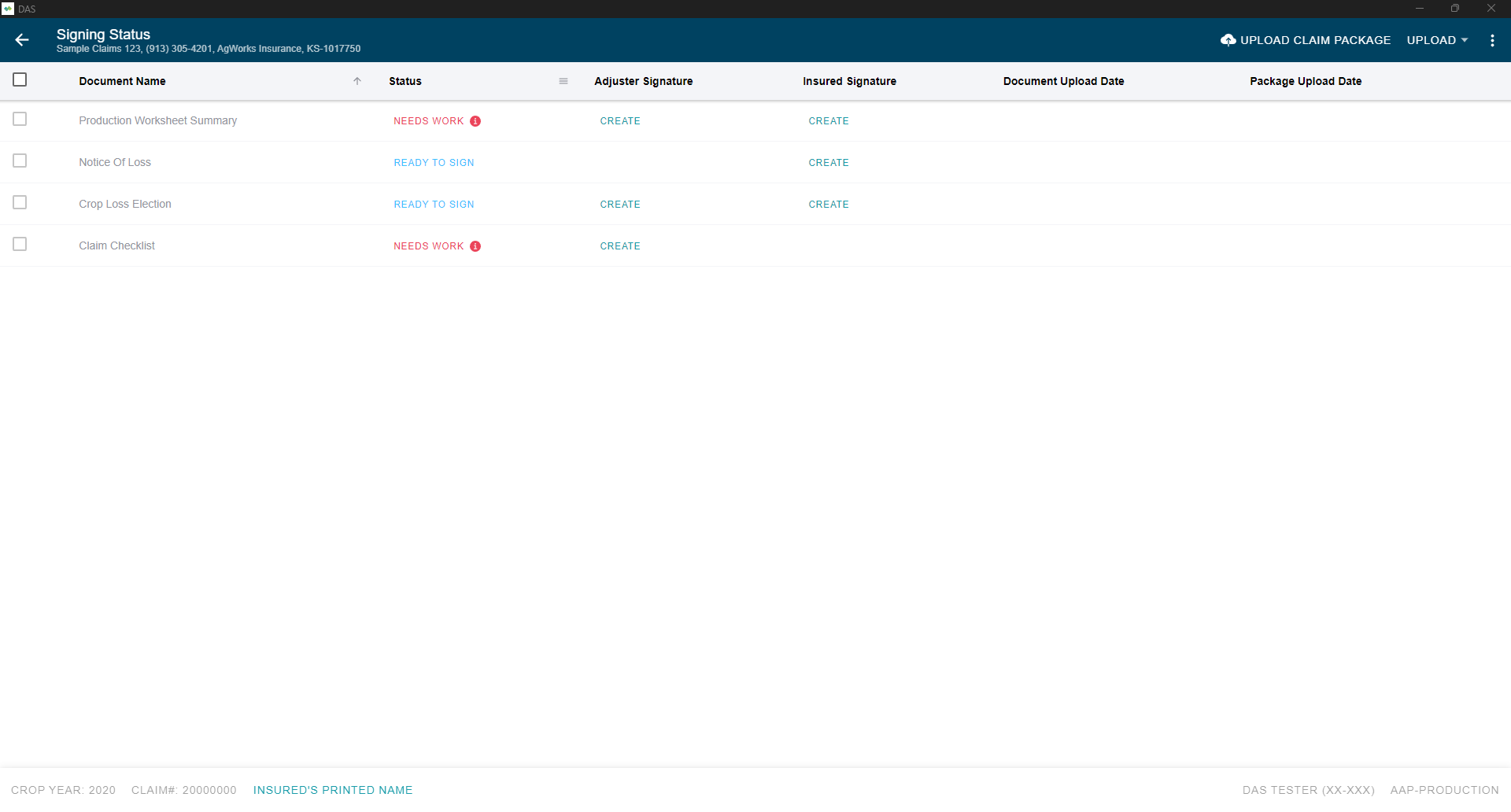 Palomar DAS screenshot