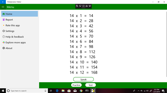 Multiplication Tables! screenshot 4