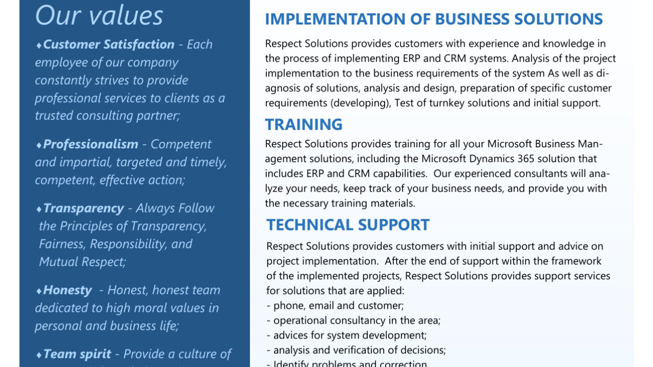 Snapshot 2 of Power BI Reporting and Dashboard Creation Service: 8 Week Implementation