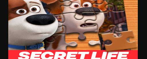 The Secret Life Of Pets Jigsaw Puzzle Game marquee promo image