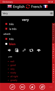 French - English screenshot 2