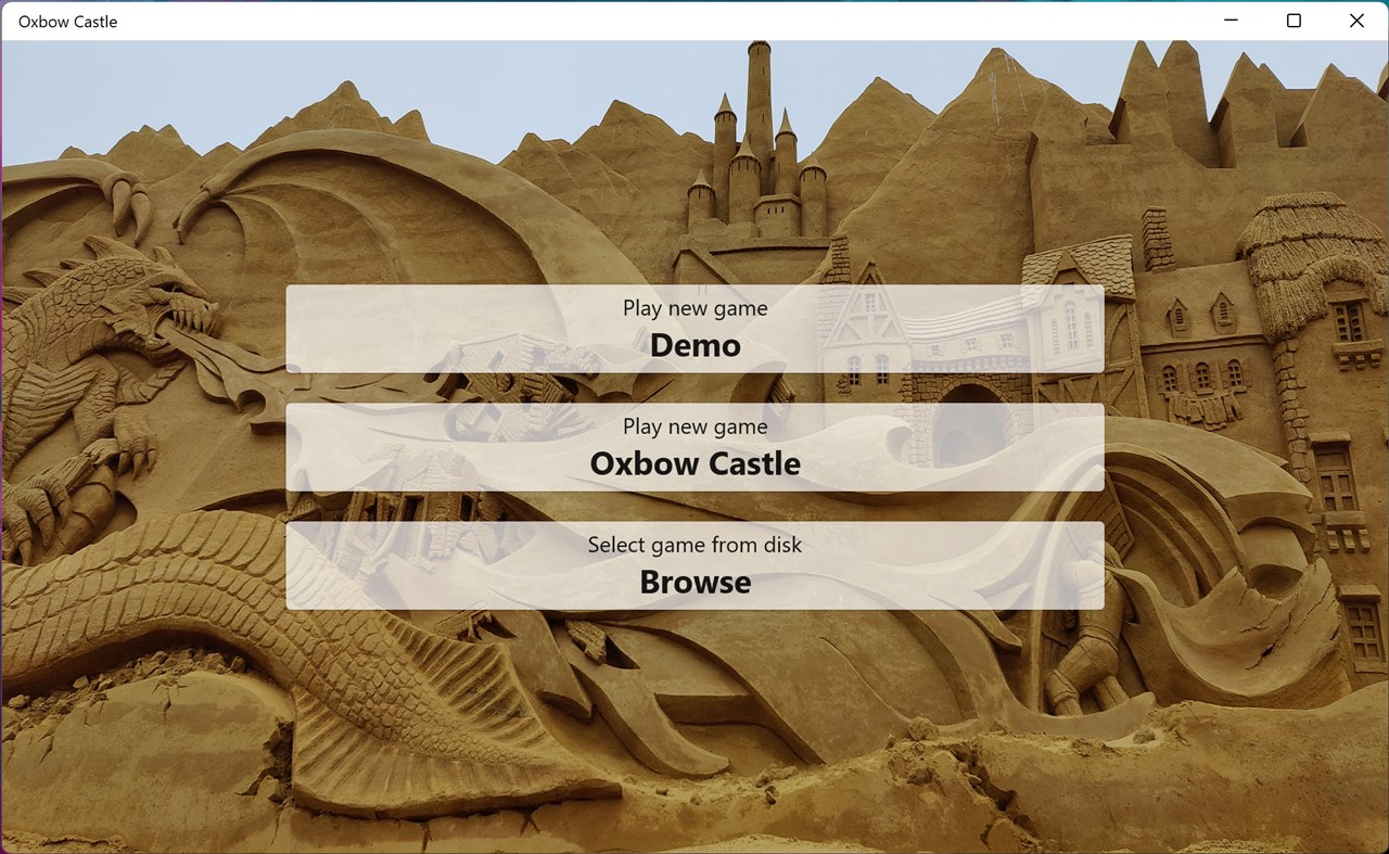 #1. Oxbow Castle (Windows) 来自: Niklas Borson