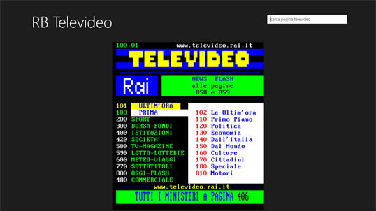 RB Televideo screenshot 2