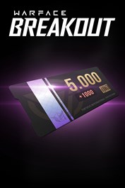 5000 Coins (+1000 bonus)