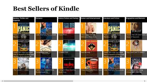 Best Sellers on Kindle Screenshots 2
