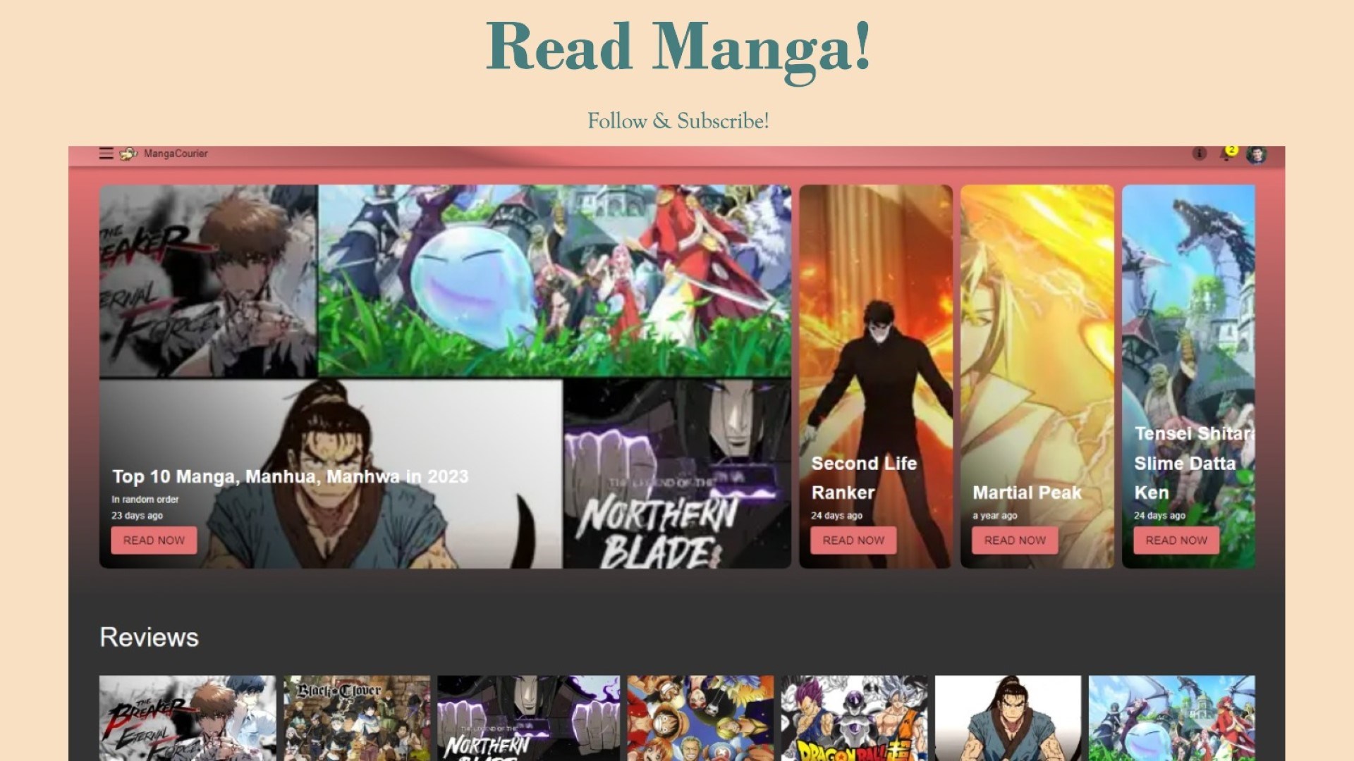 Manga Courier Screenshots 1