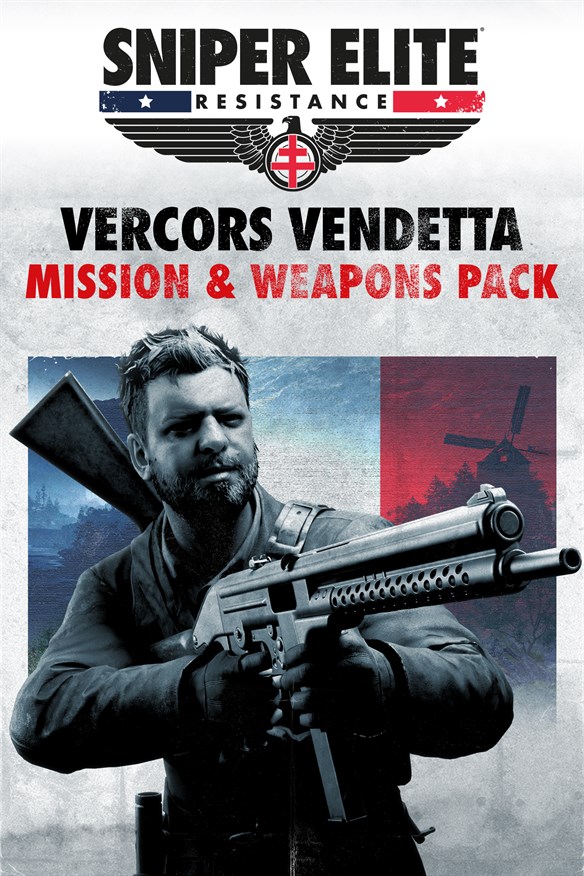 Sniper Elite Resistance: Vercors Vendetta Mission and Weapons Pack Xbox Series X|S and Xbox One cover art