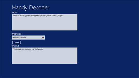 Handy Decoder screenshot 1