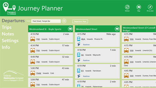 Journey Planner screenshot 1
