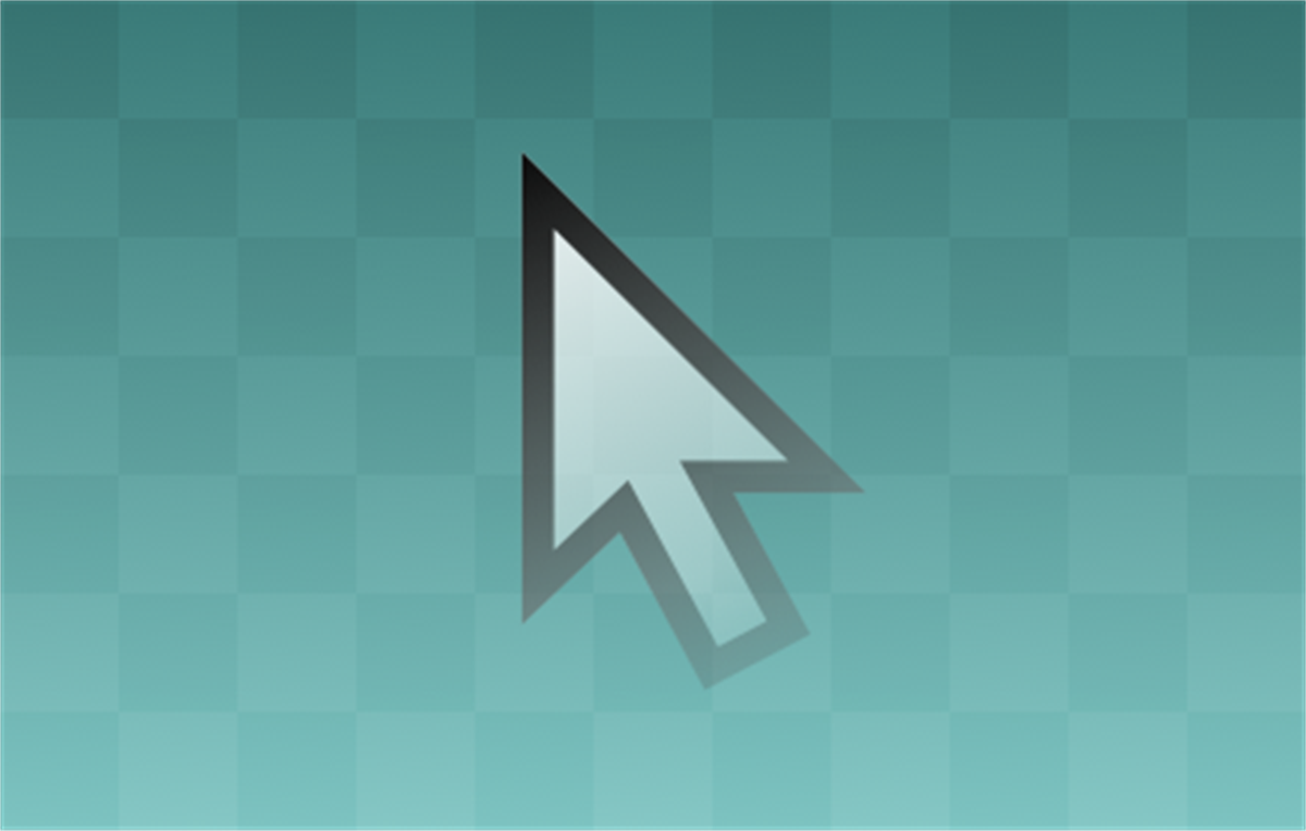 Hide mouse pointer