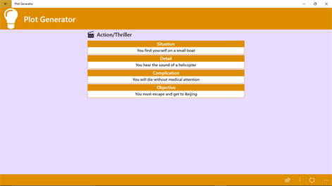 Plot Generator Screenshots 2