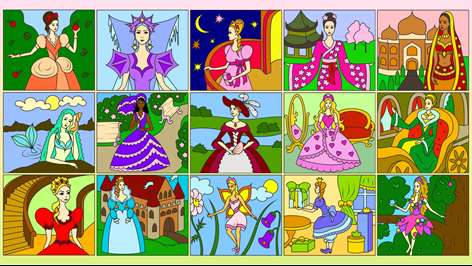 Color by Numbers - Princesses Screenshots 1