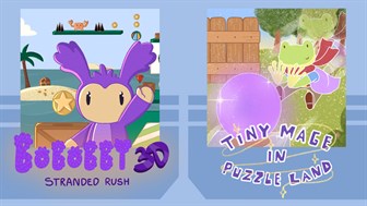 Bobobby 3D: Stranded Rush / Tiny Mage in Puzzle Land (Bundle)