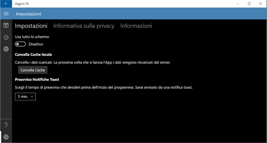 Oggi in TV screenshot 4