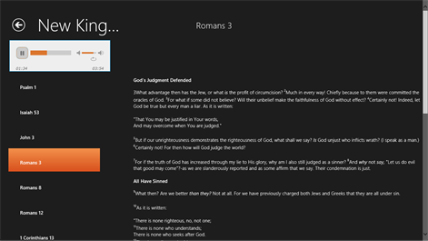 audio bible Screenshots 1