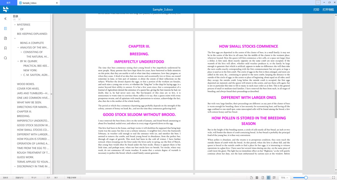 #3. BiSheng Office Reader (Windows) By: BiShengOffice