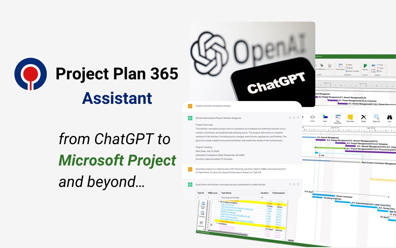 Project Plan 365 Assistant