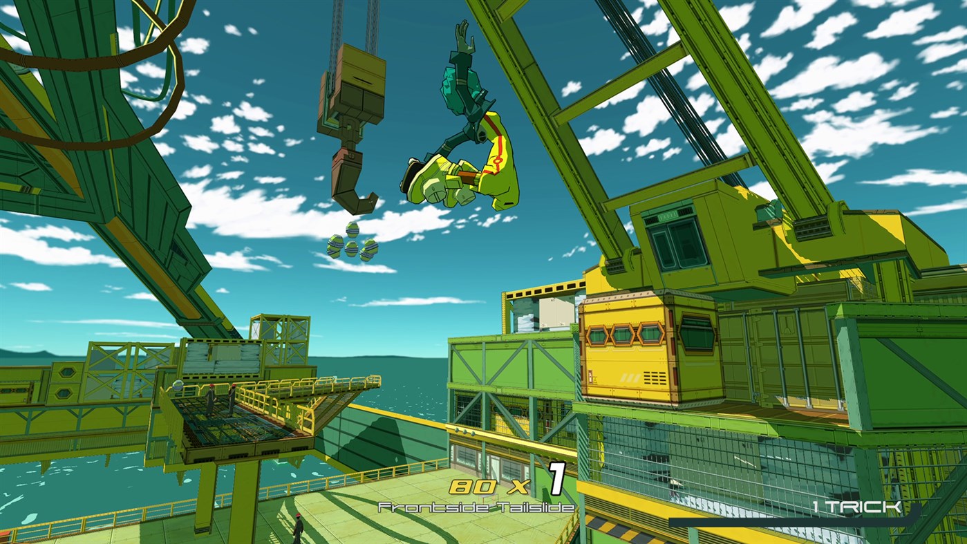 #8. Bomb Rush Cyberfunk (Windows) By: Team Reptile