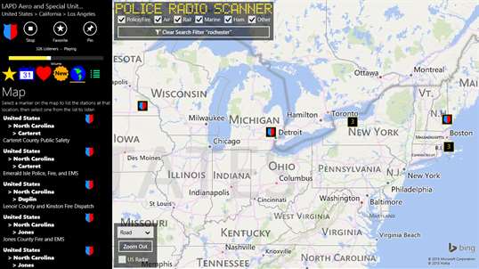 Police Radio Scanner screenshot 6