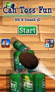 Can Toss Fun Hit and Smash 3D screenshot 1
