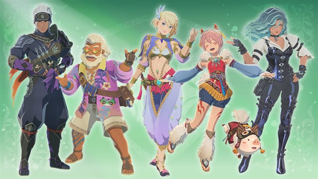 Monster Hunter Stories 3: Twisted Reflection - Ranger Outfits DLC Set screenshot 1