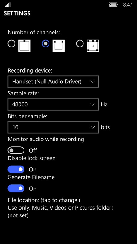 #2. Sound Recorder Hi-Res (Windows) Oleh: Willem Bos