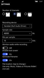 Sound Recorder Hi-Res screenshot 2