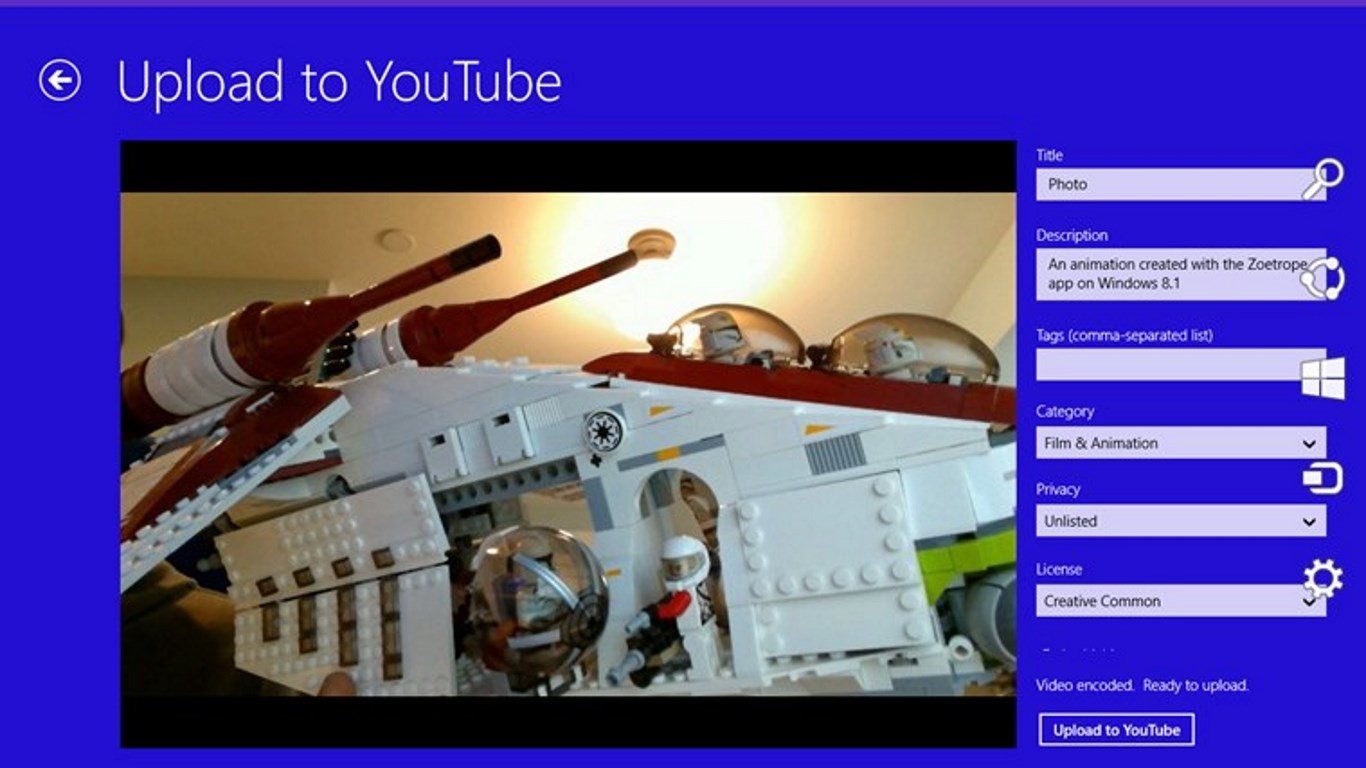 Zoetrope RT for Windows 10