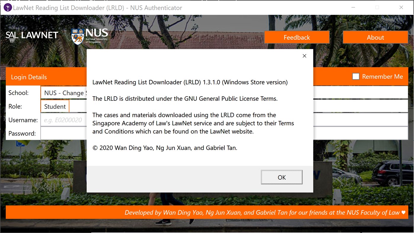 #4. LawNet Reading List Downloader (LRLD) (Windows) 由: Wan Ding Yao