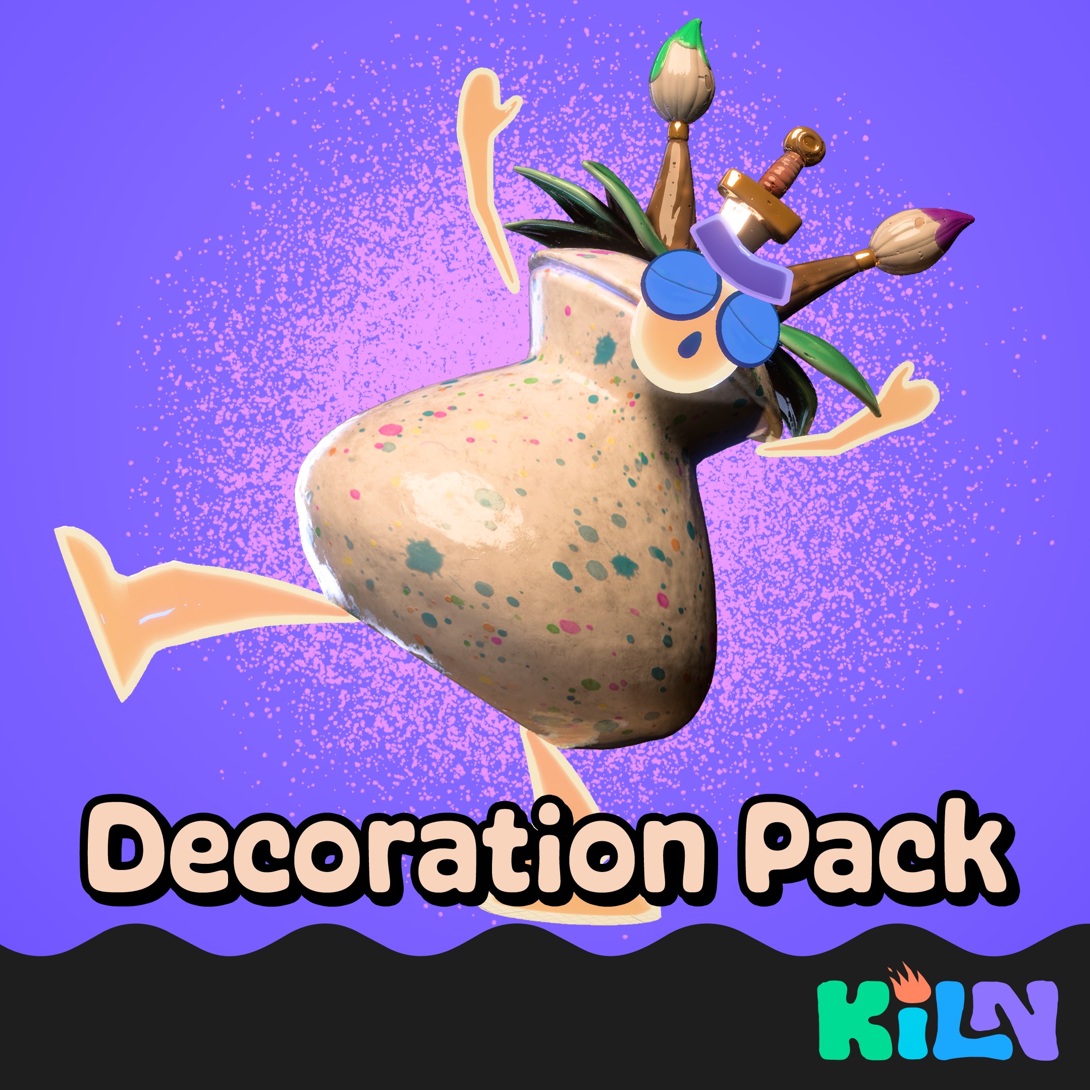 Warrior-Artist Decoration Pack