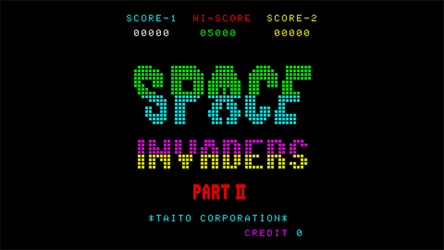 Arcade Archives 2 SPACE INVADERS PART II screenshot 1