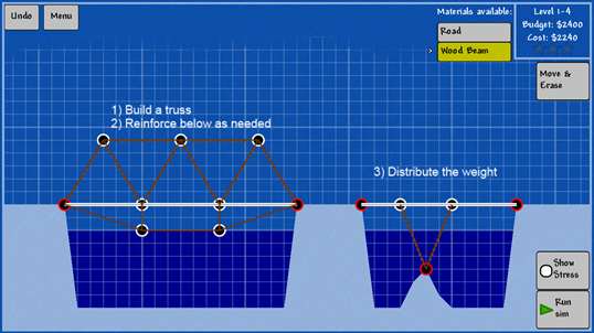Bridge Physics screenshot 1