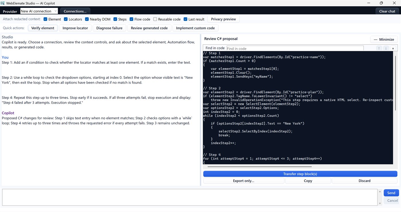 #10. WebElemate Studio (Windows) De: Dhaval Parikh