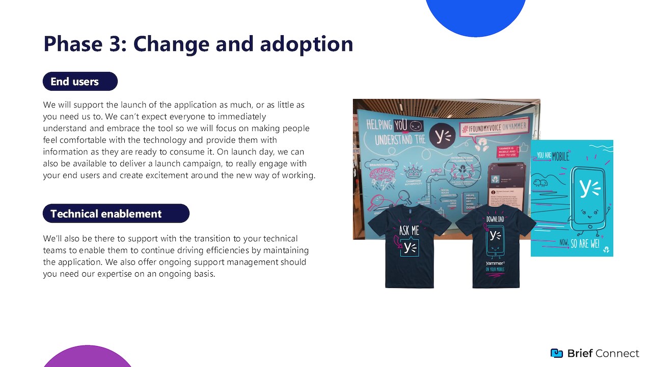 Snapshot 4 of Brief Connect (Briefing and Correspondence Platform): 6-Month Implementation