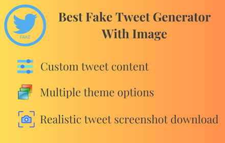 Best Fake Tweet Generator With Image small promo image